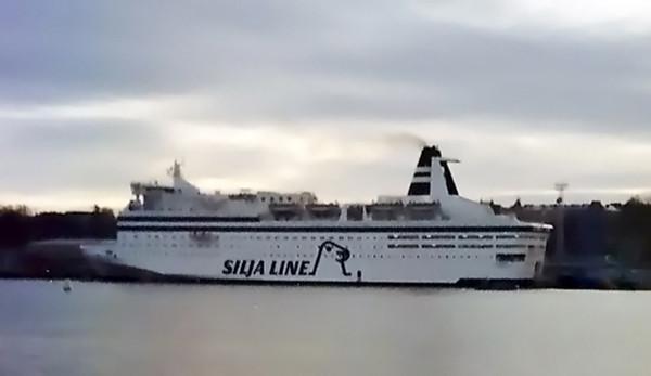 Silja Line, m/s Finlandia Helsingin Eteläsatamassa.
